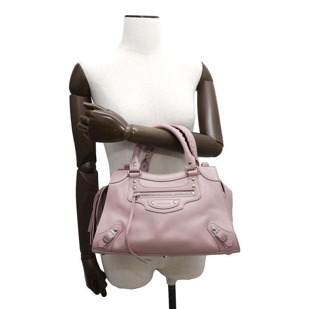 Balenciaga Neo City Leather Handbag Shoulder Bag - Picture 4 of 12